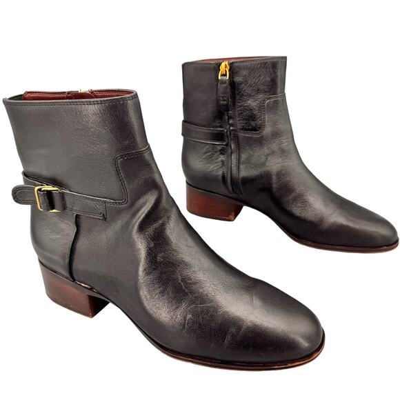 Franco Sarto Women’s Joanne Ankle Booties Black Size 10M - Picture 1 of 11